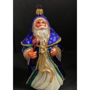 Vintage Radko Christmas ornament Magic Santa Starlight Member exclusive collecto